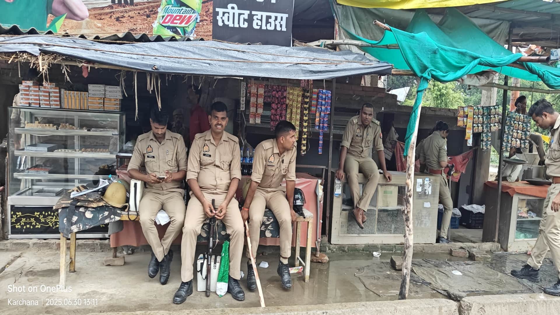 Rioters looted riot control equipment from police vehicles during the riot, outpost in-charge and ACP were