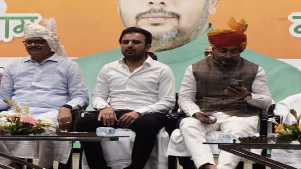 Meerut: BJP Minority Morcha conference in Lucknow, leaders from Meerut also attended