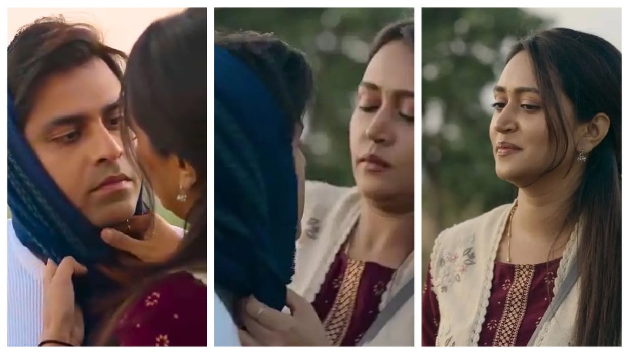 panchayat 4 fame rinkie aka sanvika was not confortable doing kissing scene with sachivji aka jitendra makers