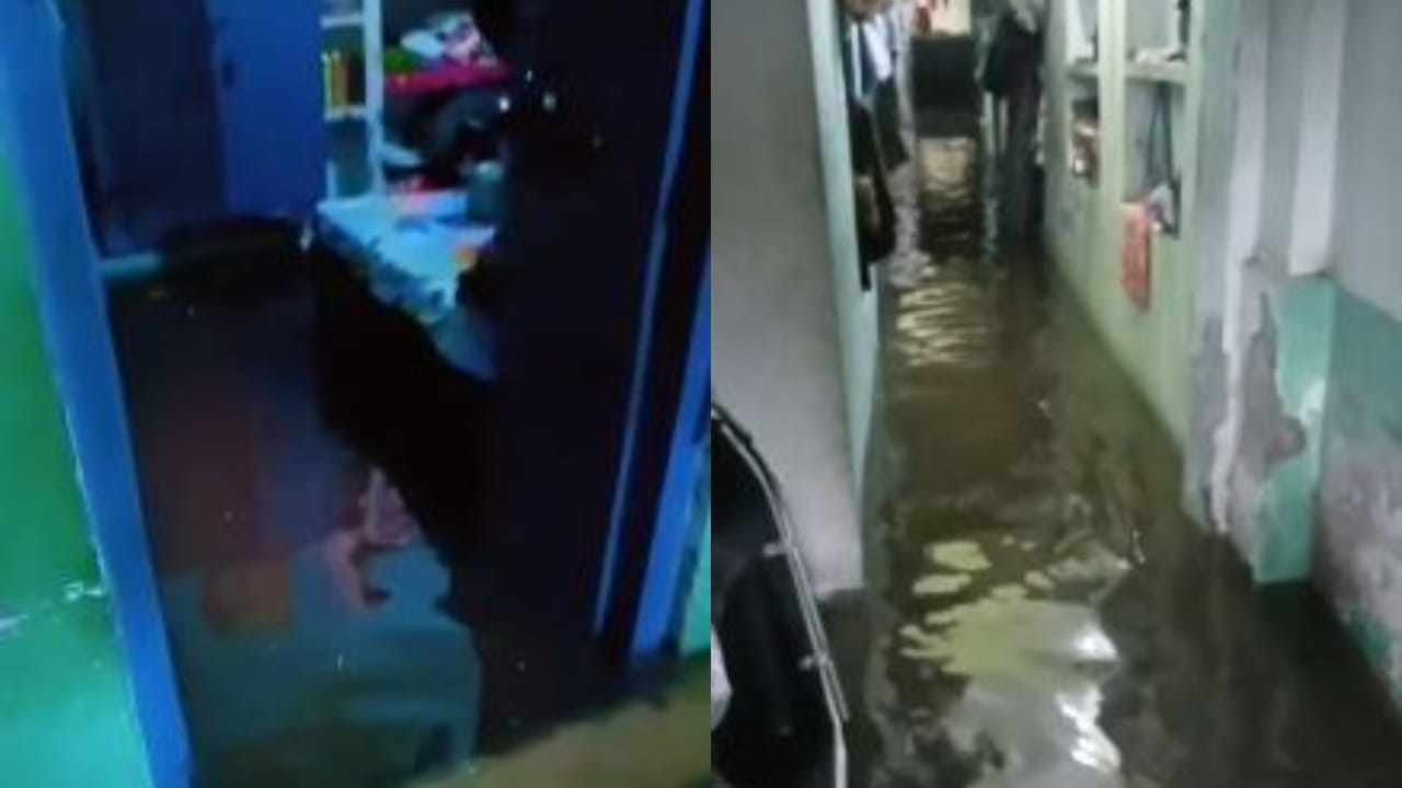 heavy rain in Lakhimpur Kheri flood like situation in gola gokarannath