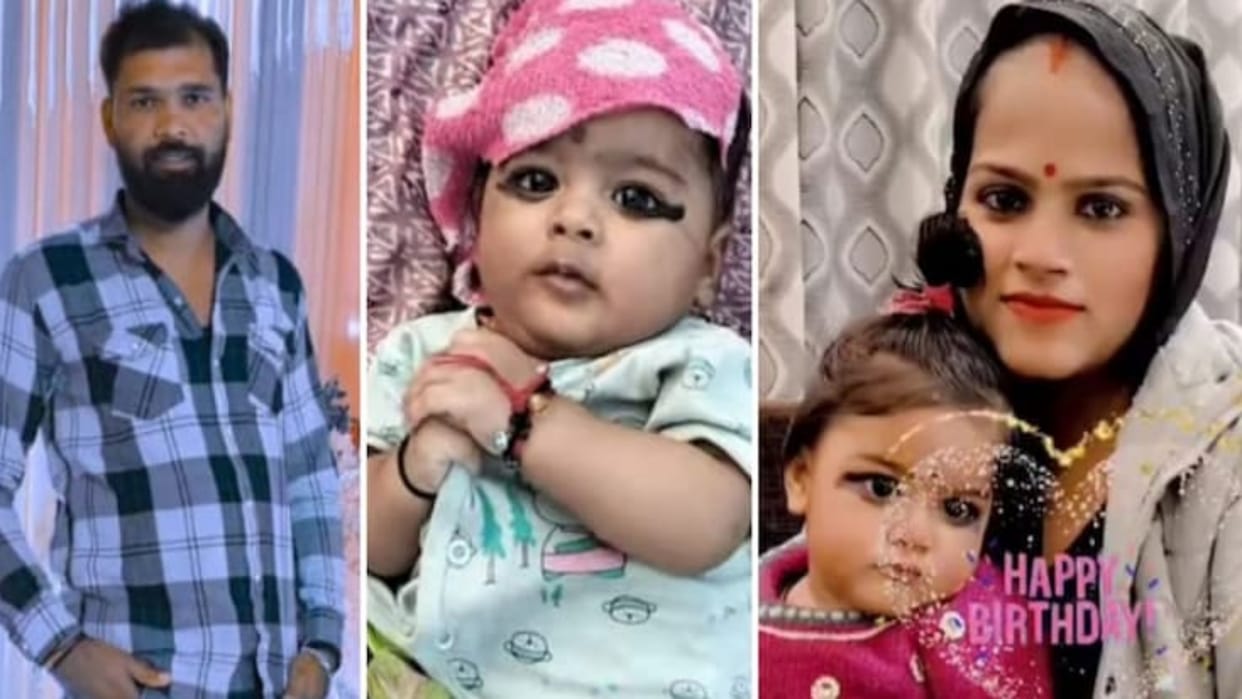 Kota News: Entire family hit by dumper, father and two children died on the spot, mother's leg amputated