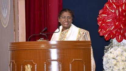 President Draupadi Murmu attended the first convocation of AIIMS Gorakhpur