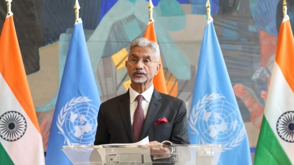 EAM Jaishankar inaugurates exhibition 'human cost of terrorism' at UN