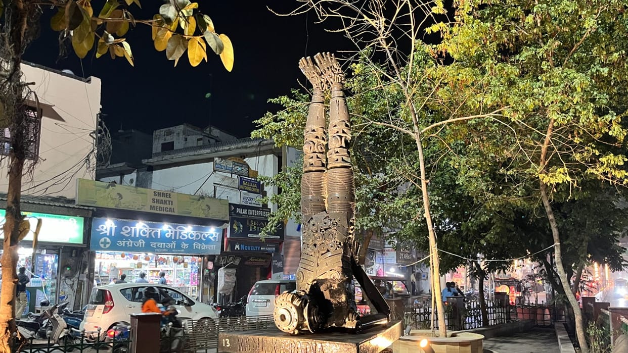 Varanasi 37 squares and roads being beautified with Waste to Wonder