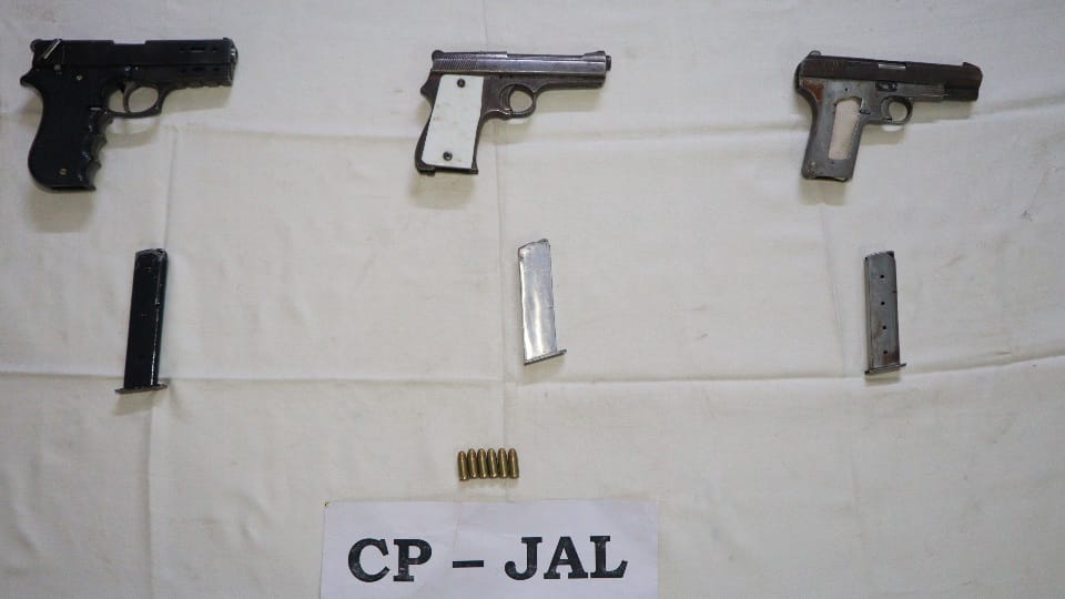 Drug racket busted 13 kg heroin five pistols recovered three smugglers arrested in Jalandhar