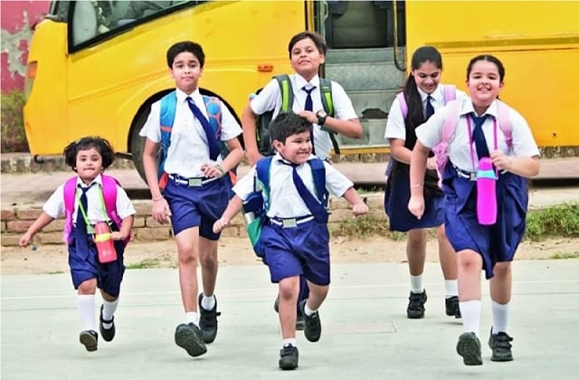 New order for UP schools Vehicles will be parked in school premises will not go out together on holidays