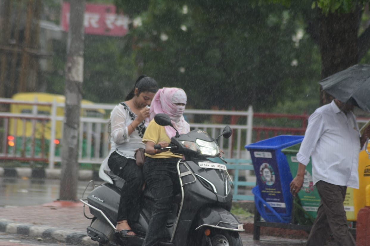 Weather Update: Rainfall occurred in more than 25 districts including Bhopal, maximum rainfall of 1.75 inches