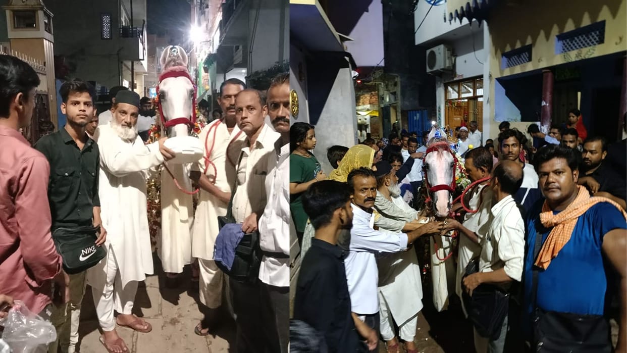 Kashiraj Manant Ka Duldul is an example of Ganga Jamuni culture