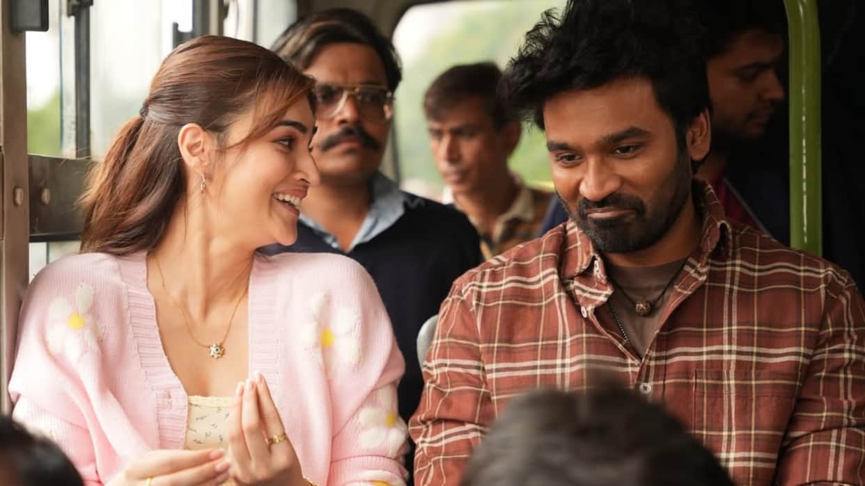 kriti sanon share bts photos from film Tere Ishk Mein Set says Love you guys
