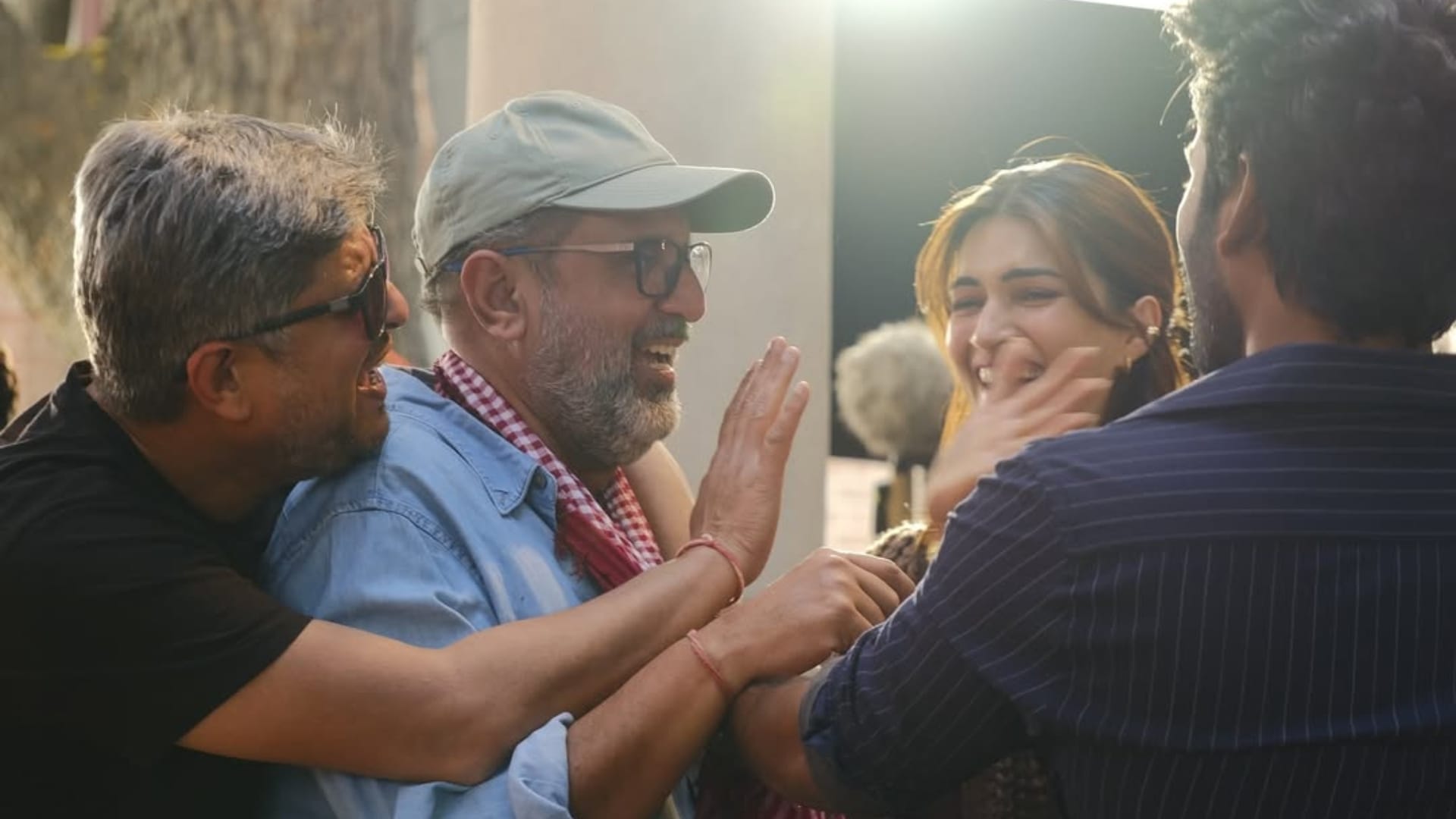 kriti sanon share bts photos from film Tere Ishk Mein Set says Love you guys