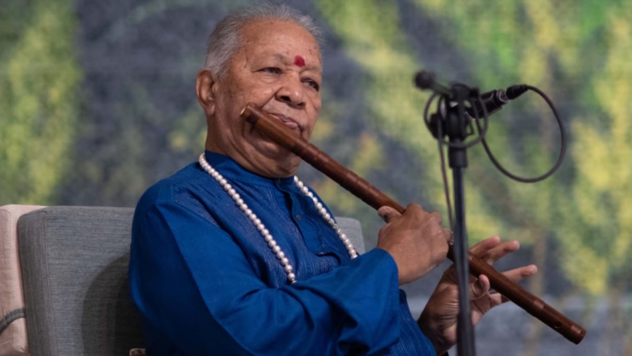 Hariprasad Chaurasia happy birthday Indian music director classical flautist  plays the bansuri