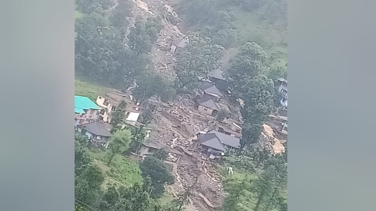 HP Cloud burst: Weather wreaked havoc in Himachal, many people missing in Karsog-Dharampur due to cloud burst,