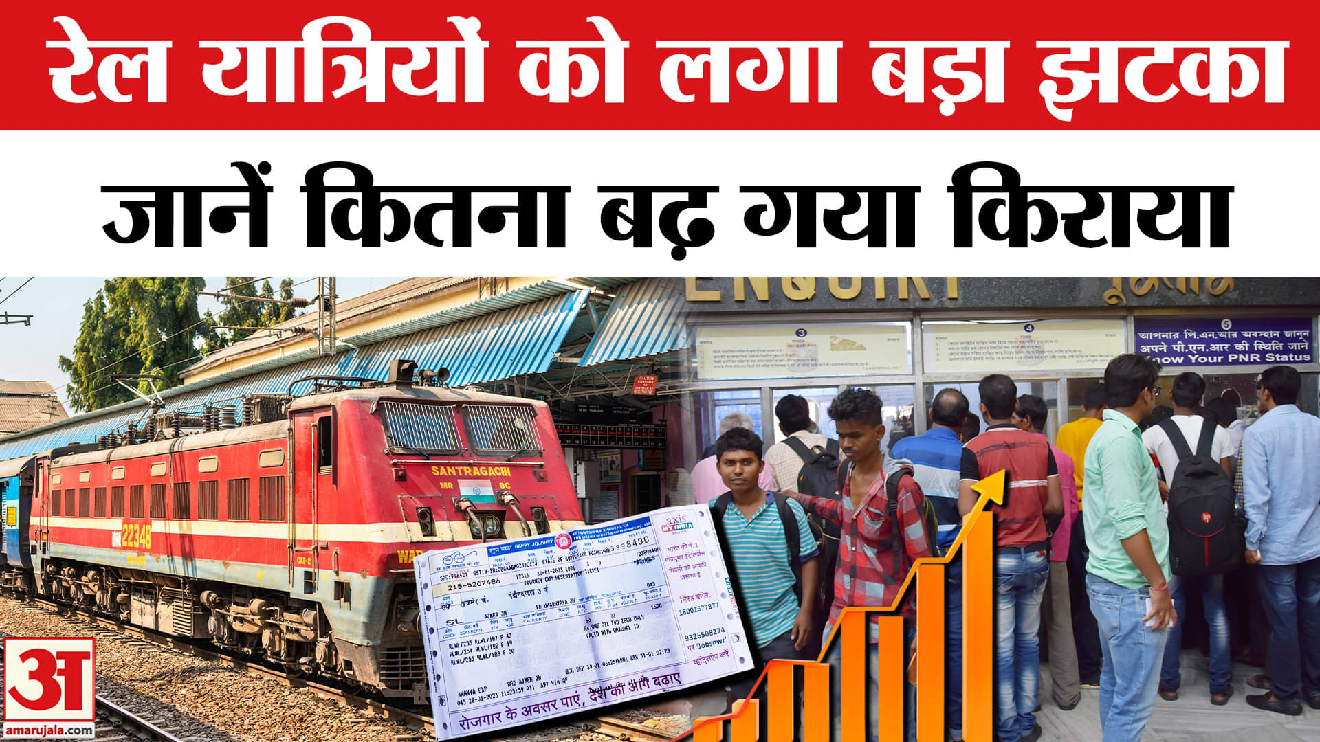 Indian Railway Fare Hike: पांच साल बाद रेल किराया बढ़ा दिया है, जानें ट्रेन में सफर करना कितना महंगा