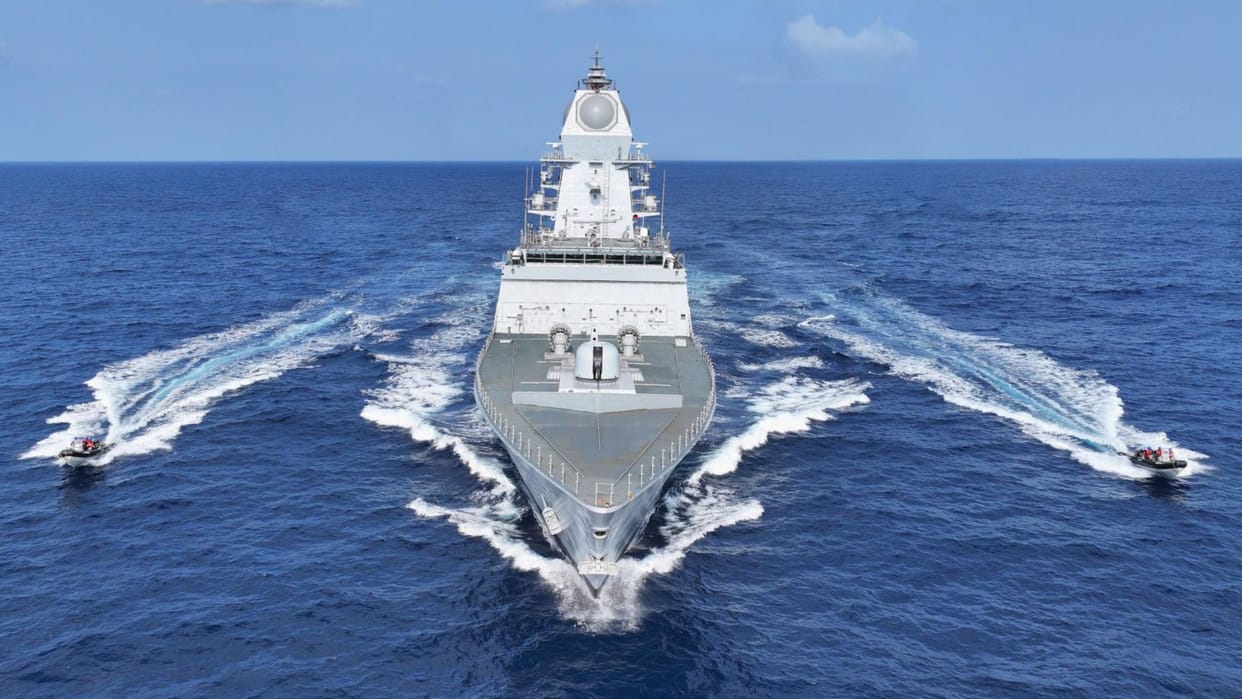 Udaygiri second ship Project 17A stealth frigate delivered indian Navy commissioned INS Tamal Yantar Shipyard