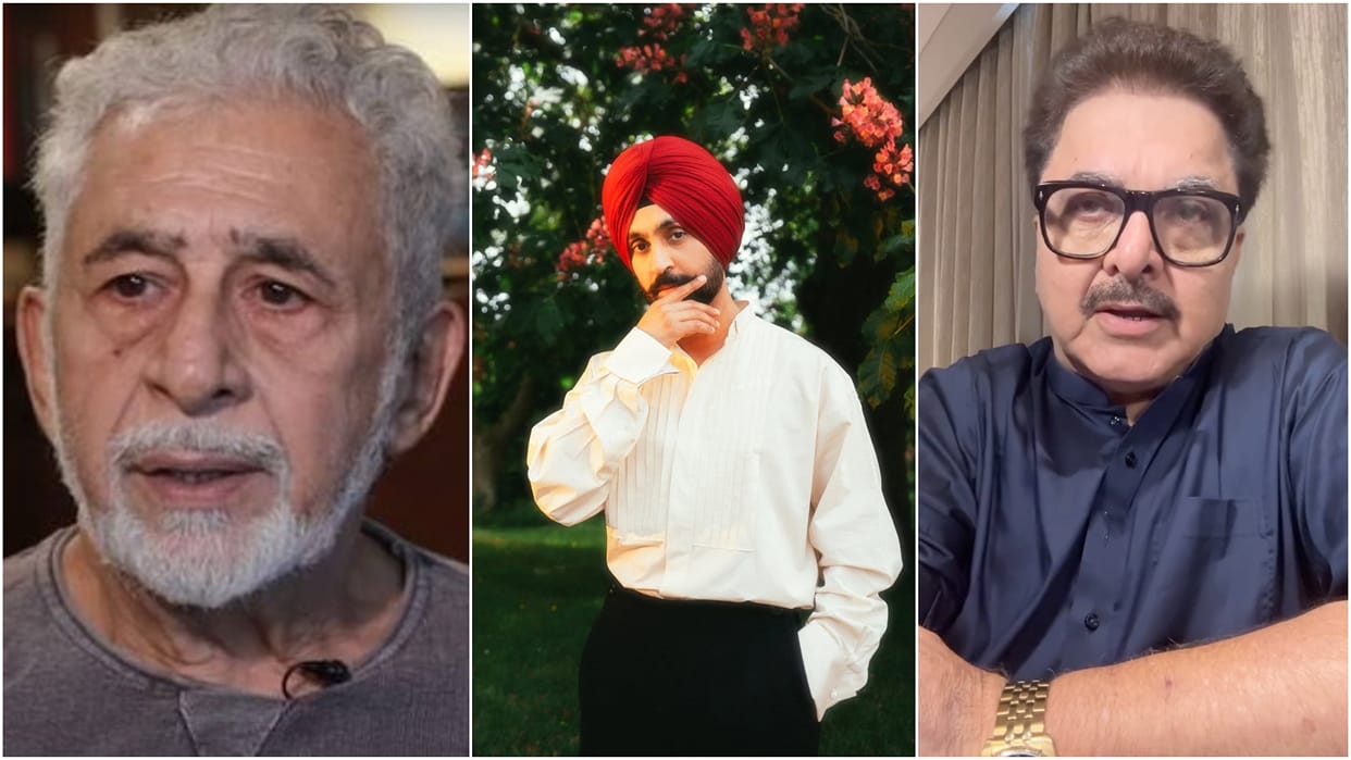 Film Maker Ashok Pandit Condemns Naseeruddin Shah For Supporting Diljit Dosanjh Over Sardaar Ji 3 Controversy