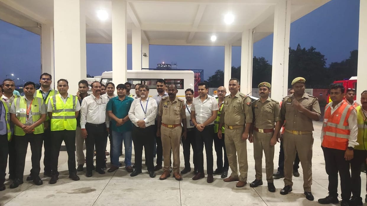 Department became active after hearing fake call from air control emergency exercise was conducted
