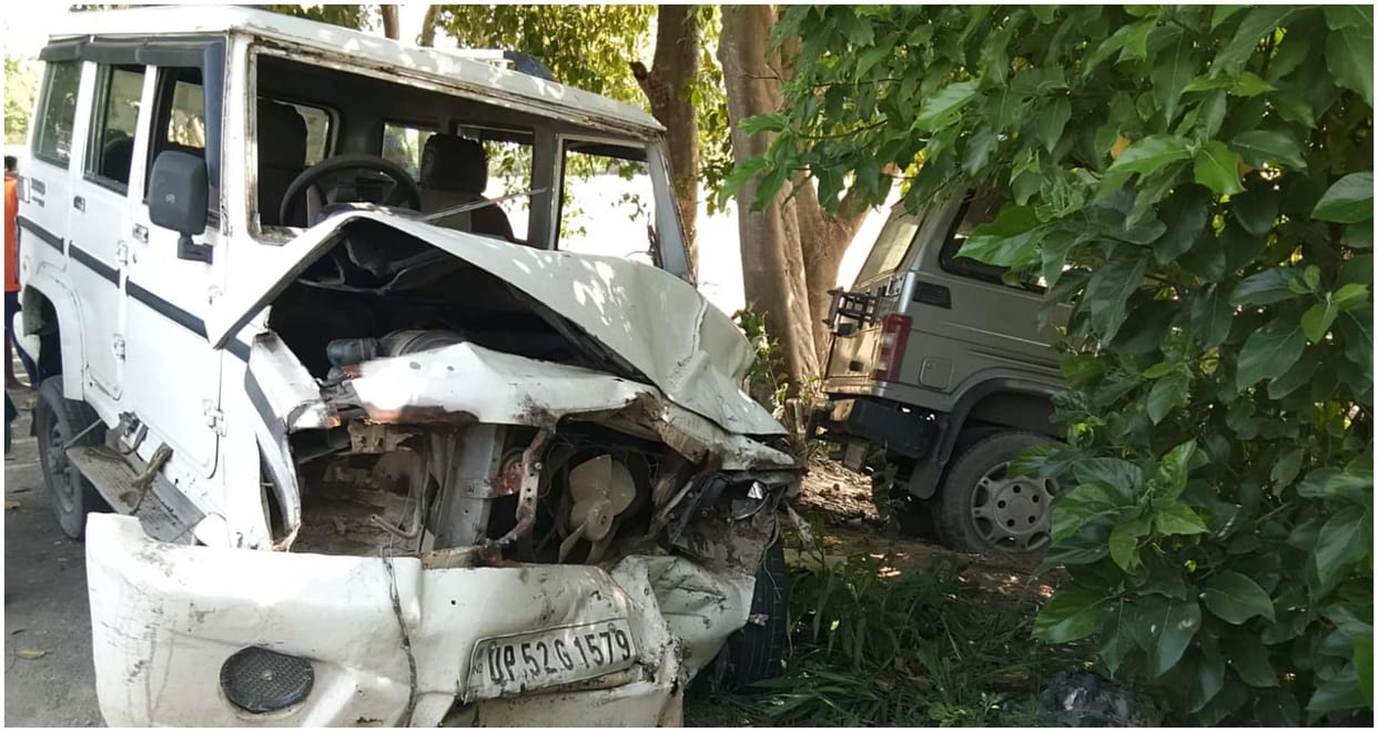7 people injured in a Bolero collision in Siwan, many in critical condition