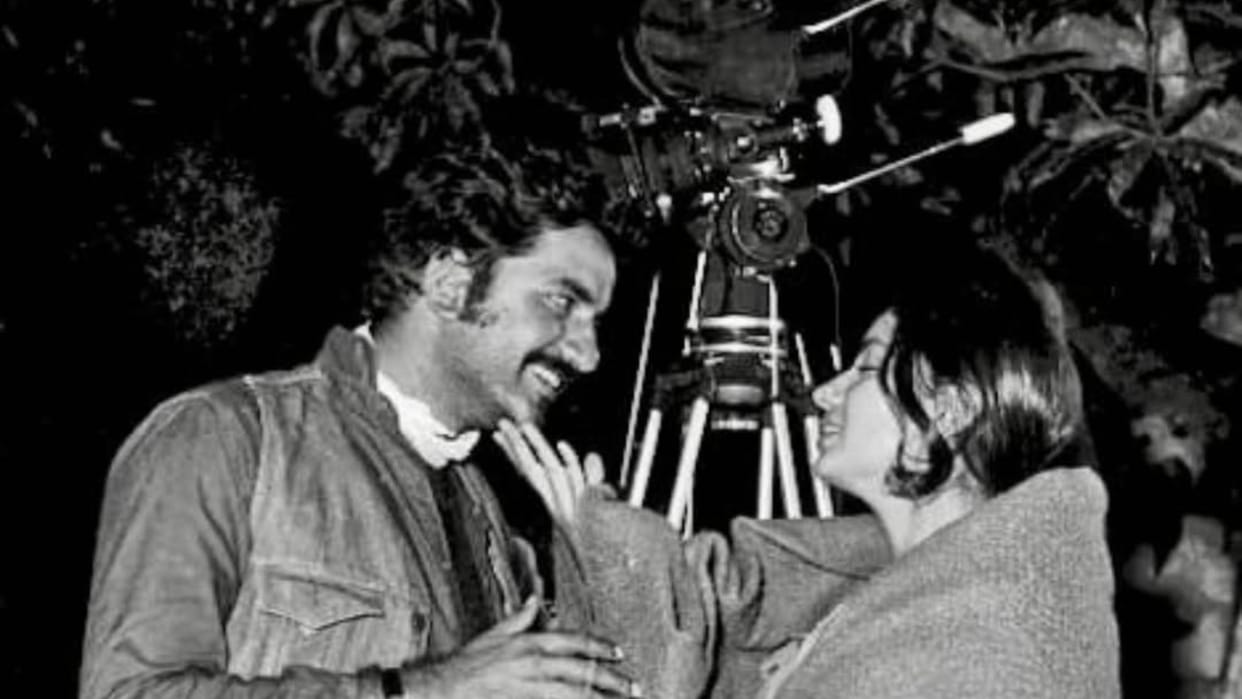 Shabana Azmi share favourite photos with my brother Baba Azmi on the sets of Boney Kapoor Hum Paanch