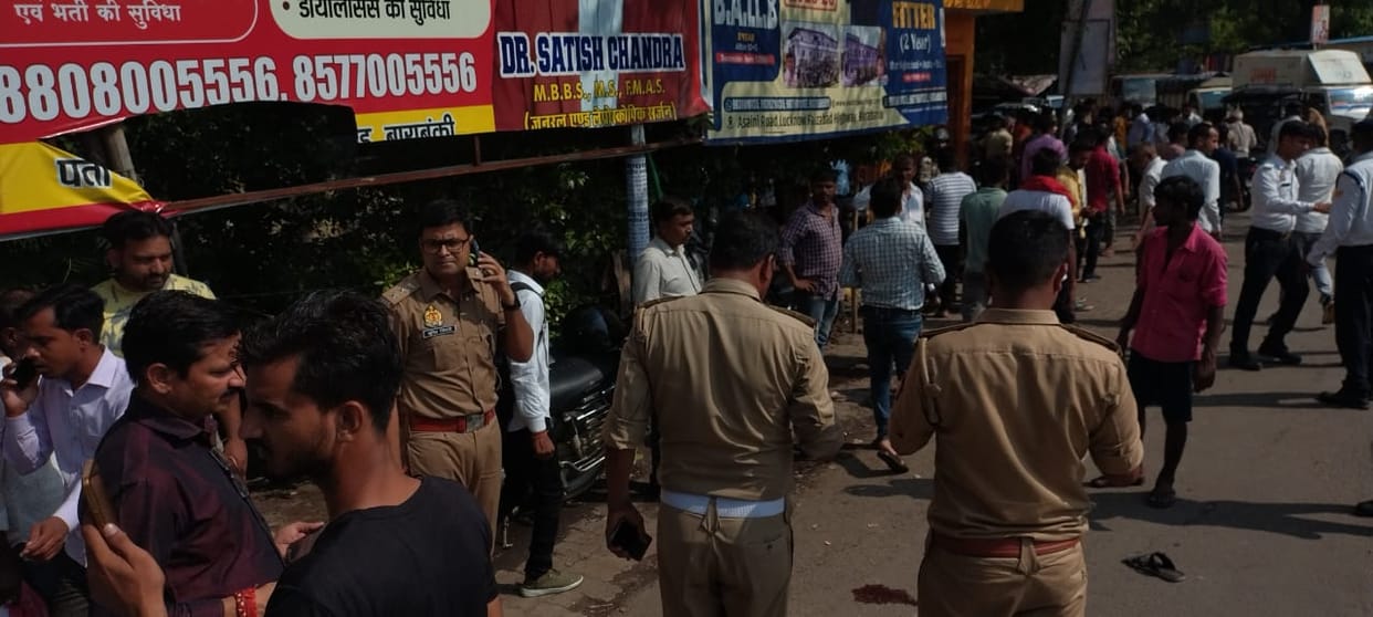As soon as he got off  bus  truck crushed  young man he died  spot  people expressed their anger