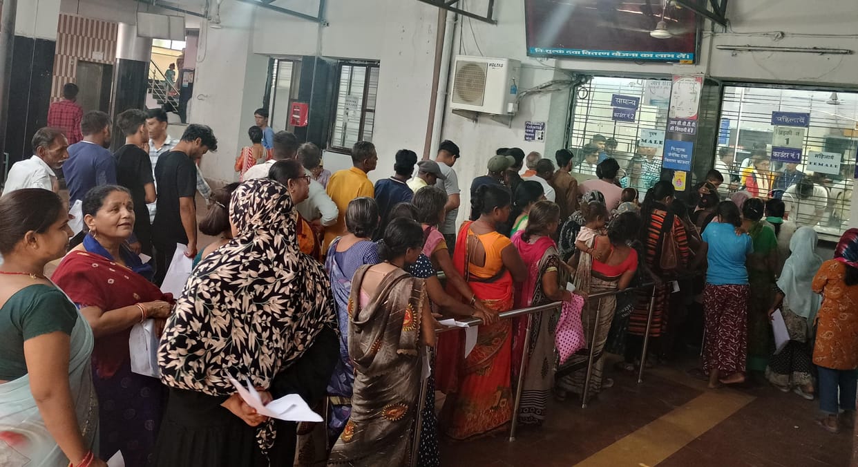 Bhopal: 20% increase in seasonal diseases in Bhopal, patients are reaching hospital with fever, pain, cold and