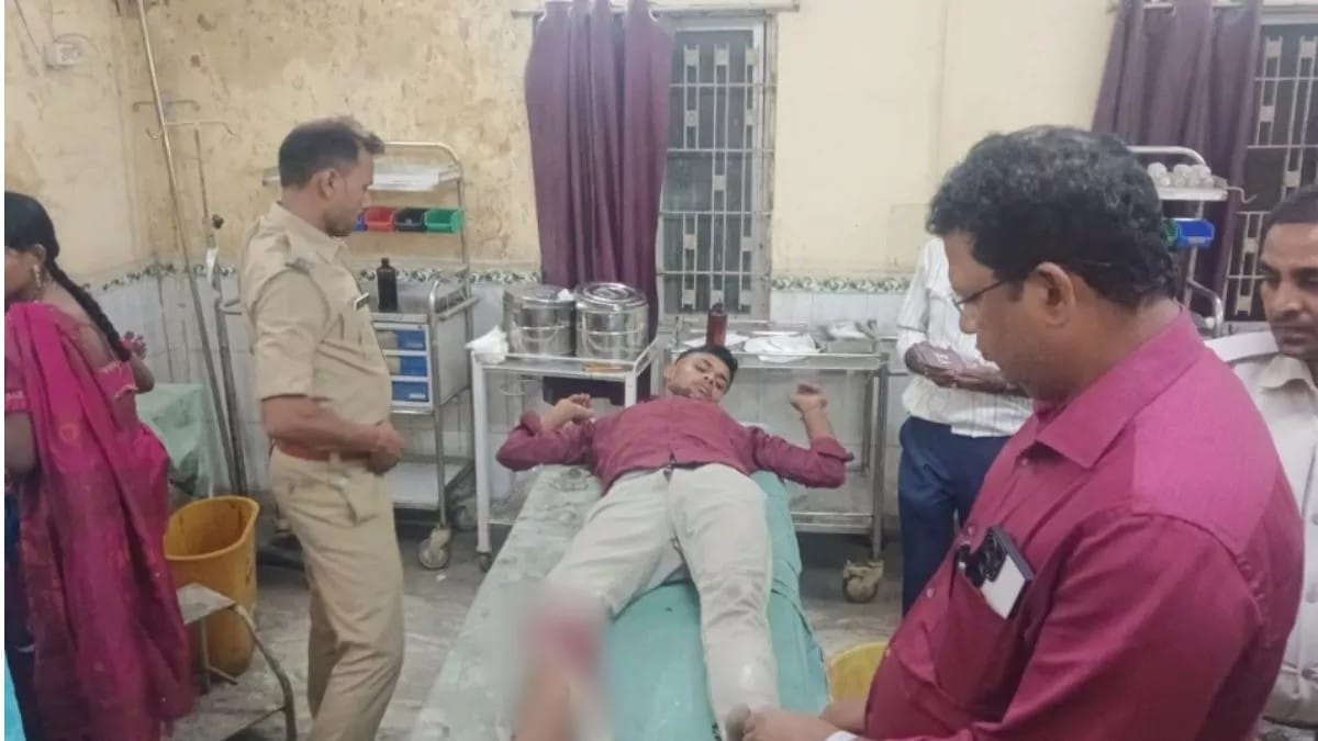 Bihar Police: In Gopalganj, a wanted criminal was shot in an encounter with police, his condition is critical
