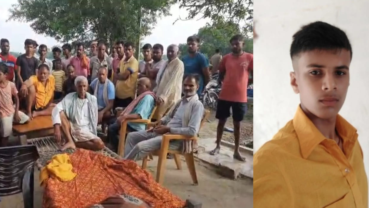 A young man sleeping outside his house in Basti was shot, his condition is critical