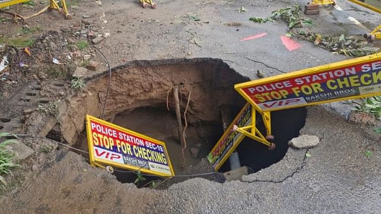 Chandigarh News: 30 किलोमीटर की सड़क पर 800 गड्ढे