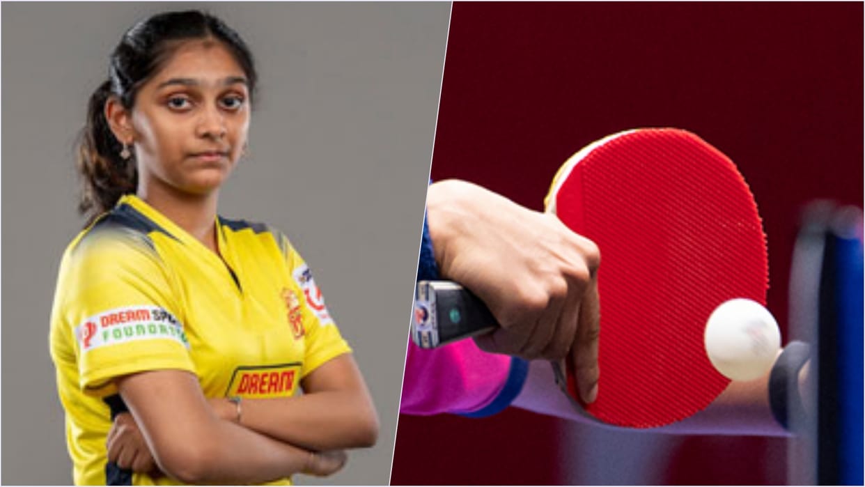 Asian Youth Table Tennis Championships Divyanshi Bhowmick wins gold made history by becoming the first Indian