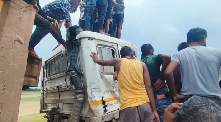 Bihar Accident: एनएच-31 पर दो हाइवा की टक्कर, घटना में एक चालक की मौत; खलासी हुआ घायल