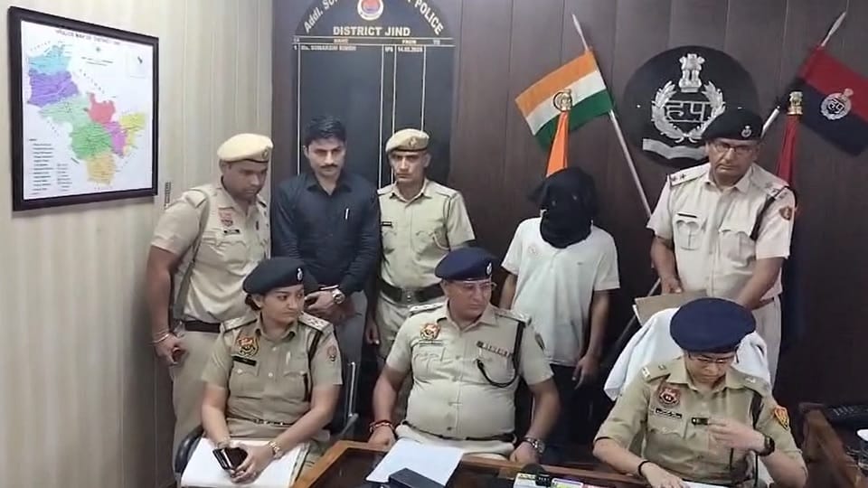 Accused arrested for murder case in Haryana