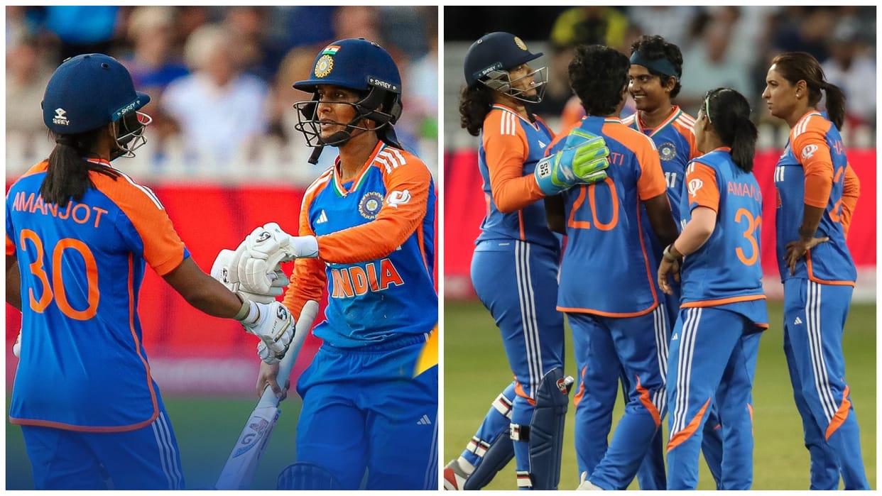 India Women beat England Women in 2nd T2OI by 24 runs, took 2-0 lead in series, Jemimah-Amanjot shines