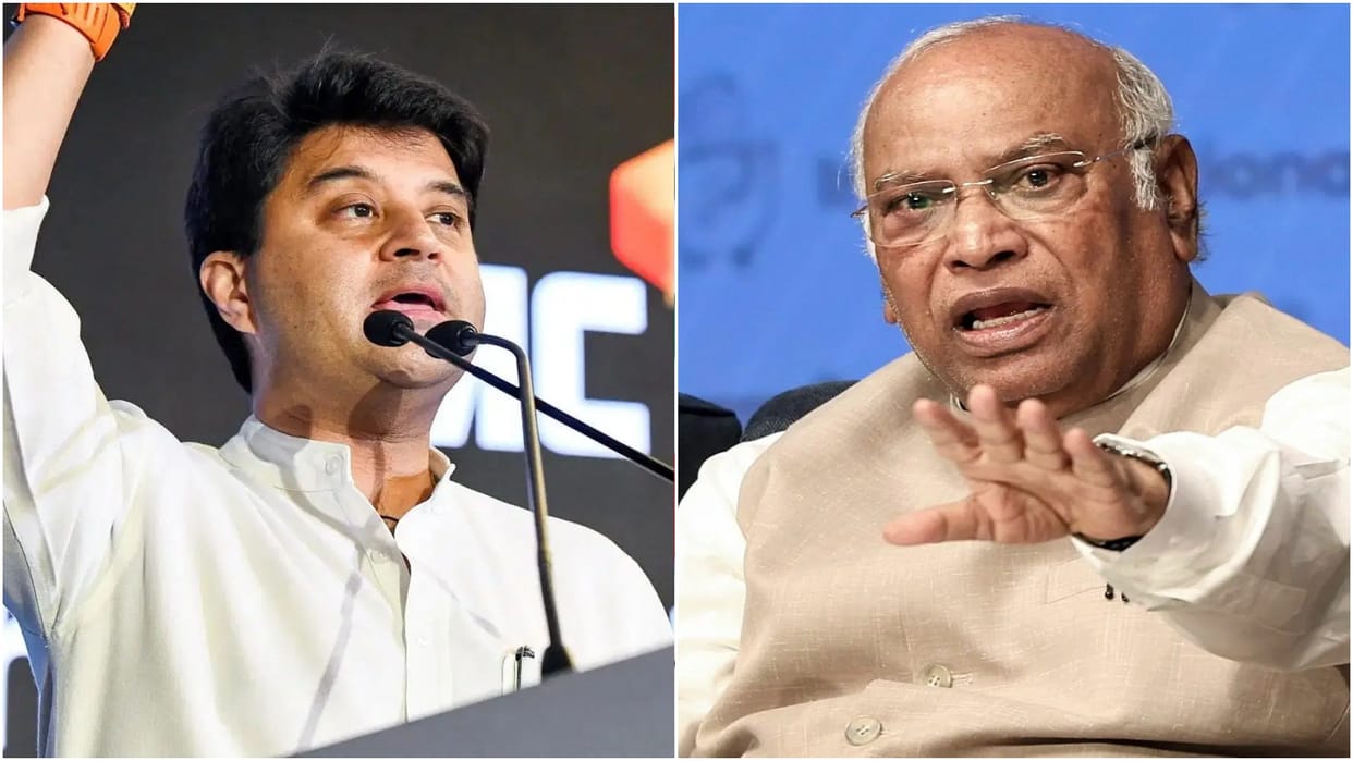 Union Minister Scindia hits back at Kharge, says India's buffering era ends with Congress