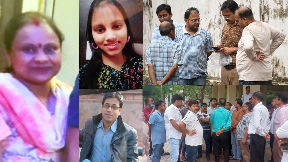 Lucknow family suicide Textile businessman suicide along with his wife and daughter Troubled by burden of debt