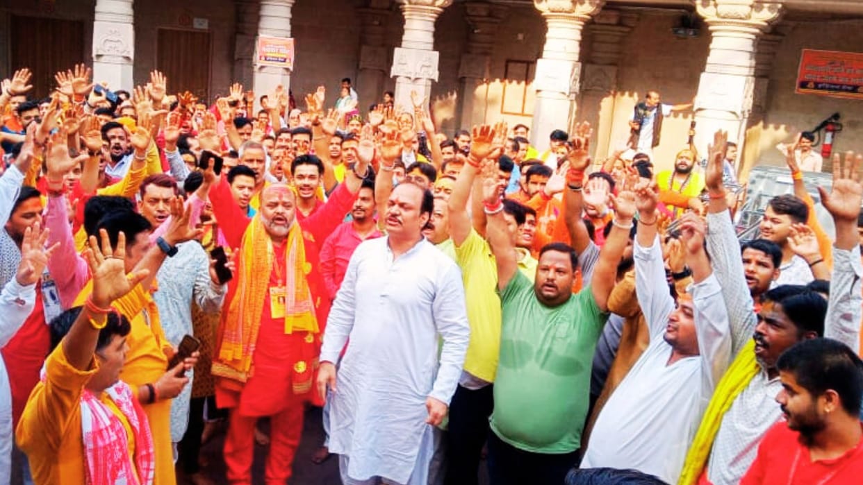 general assembly of pilgrimage priests approved executive president district administration had objected