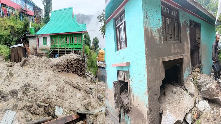 Himachal Cloud Burst: Disaster At Midnight... Flood Took Away Everything,  Now There Is A Flood Of Tears, See T - Amar Ujala Hindi News Live -  Himachal Cloud Burst:आधी रात को बरसी