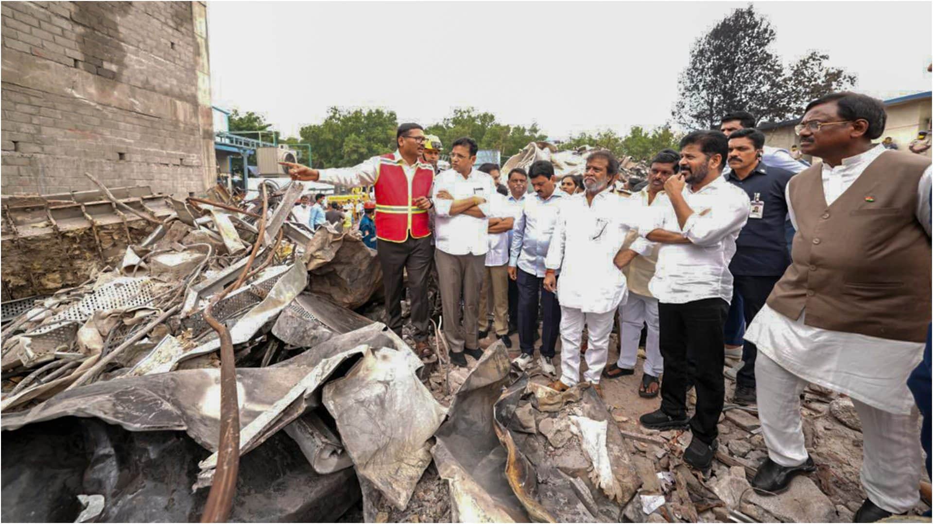 Telangana plant explosion: Debris clearance almost over, Sigachi unit has no NoC from Fire Dept