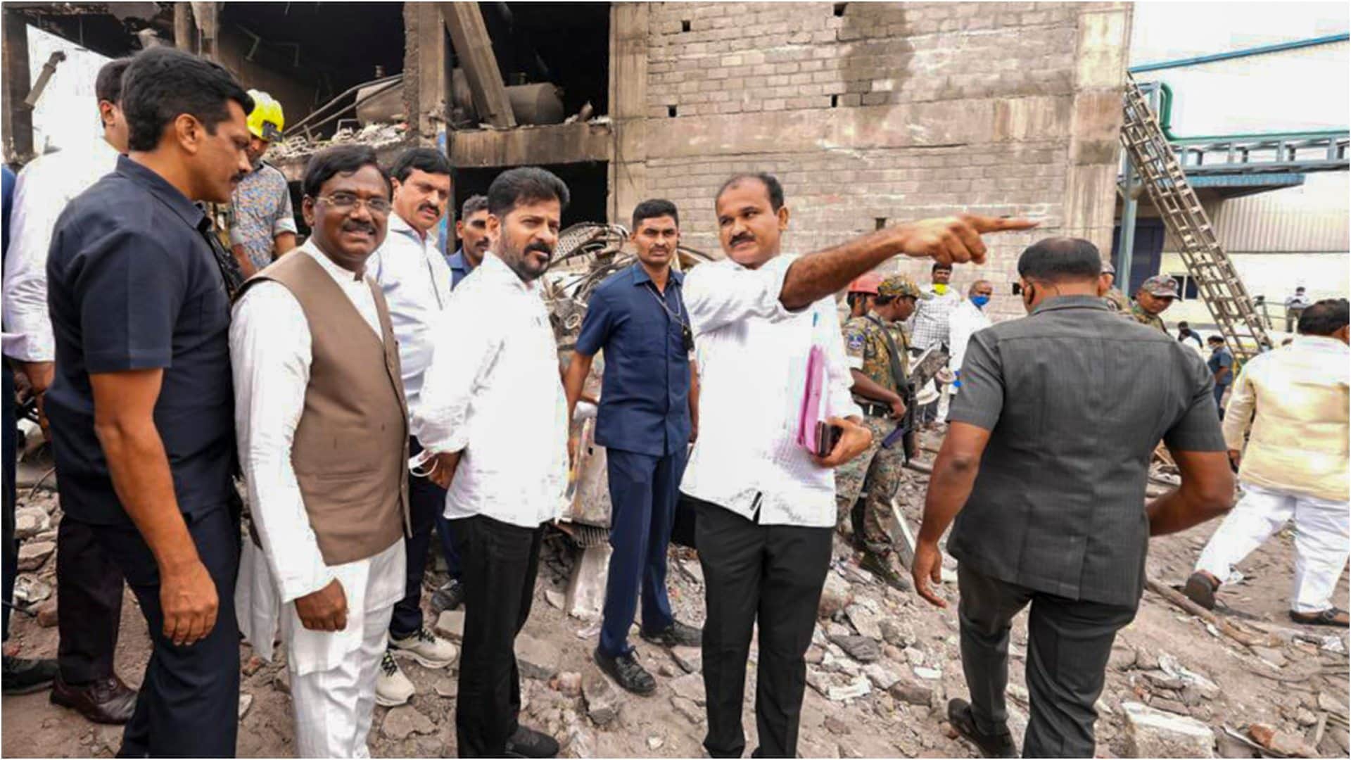 Telangana plant explosion: Debris clearance almost over, Sigachi unit has no NoC from Fire Dept