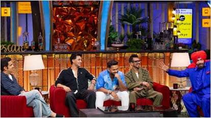 Gautam Gambhir Reaches The Great Indian Kapil Show With Rishabh Pant Yuzvendra Chahal And Abhishek Sharma