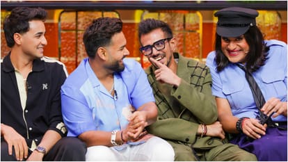 Gautam Gambhir Reaches The Great Indian Kapil Show With Rishabh Pant Yuzvendra Chahal And Abhishek Sharma