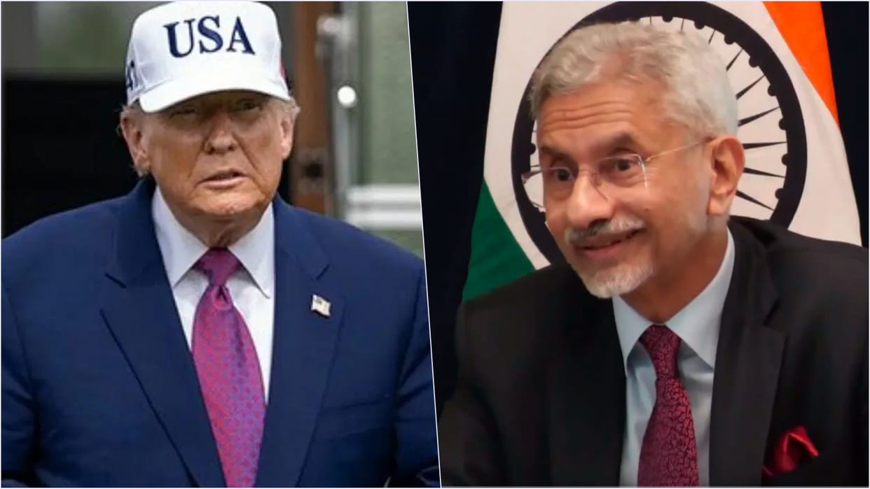 Politics EAM Jaishankar DGMO talk for ceasefire Donald Trump on Gaza ceasefire Israel Hamas Conflict