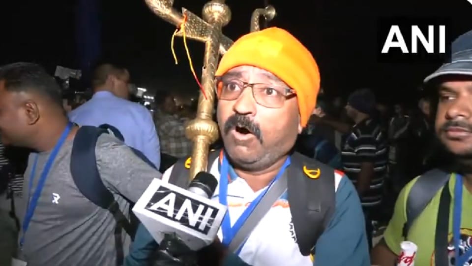 Amarnath Yatra: A group of Shiva devotees left for Amarnath Yatra