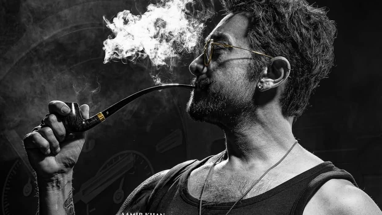 rajinikanth film producer Introducing Aamir Khan as Dahaa from the world of Coolie