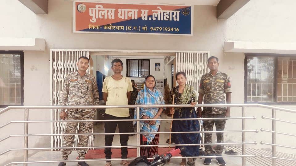 आरोपी पति-पत्नी गिरफ्तार