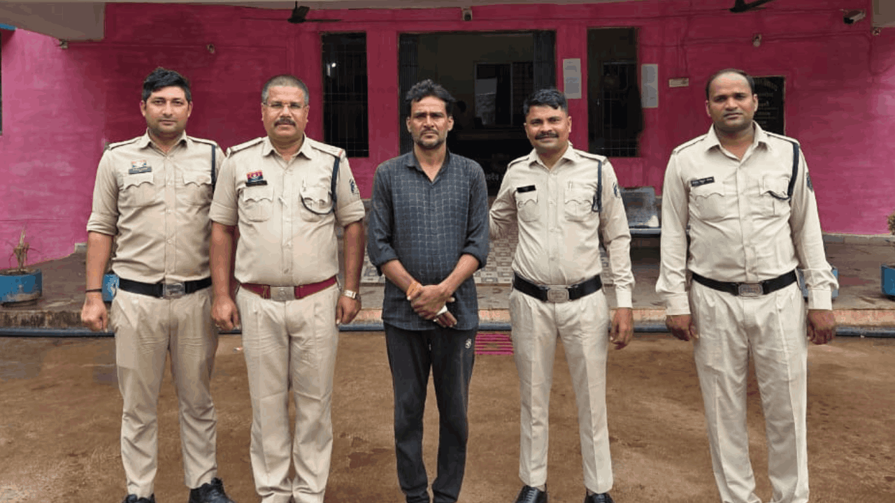 आरोपी दामाद गिरफ्तार