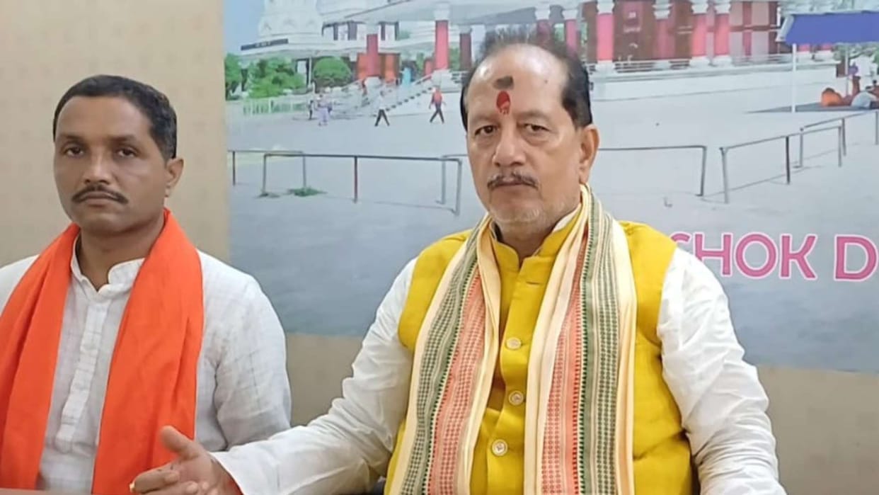 Bihar: Deputy CM Vijay Sinha visits Lakhisarai, appeals for election preparation, attacks opposition