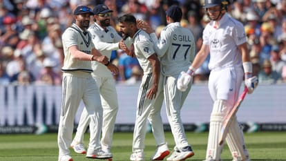 ind vs eng highlights day 2 score india vs england 2nd test tendulkar anderson trophy 2025 at Edgbaston know