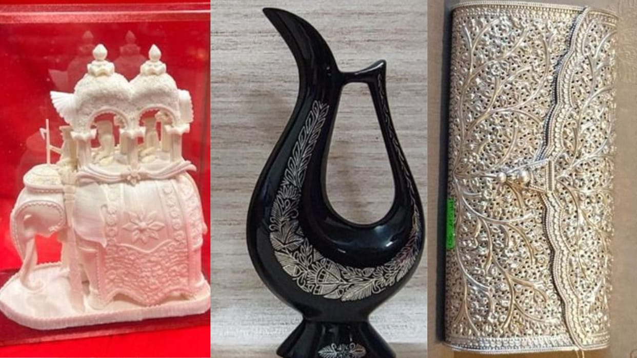 PM Modi Visit Ghana special gifts President John Mahama spouse Lordina Speaker Alban Bagbin Indian art culture