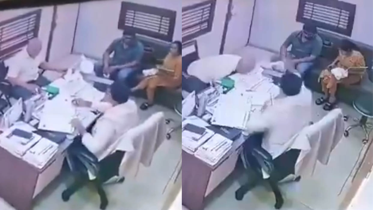 Old Man Suffers Heart Attack immediate CPR revived patient know cpr technique in hindi