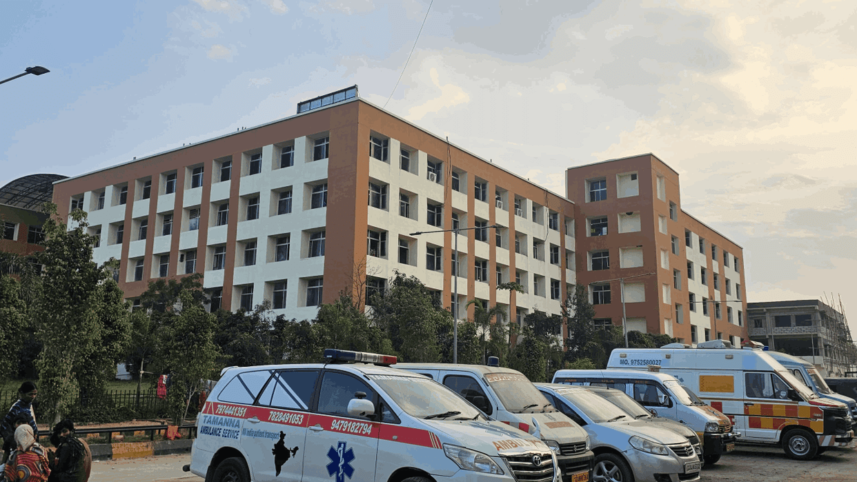 An old man got burnt while sleeping after lighting a fire died during treatment mourning among the family memb