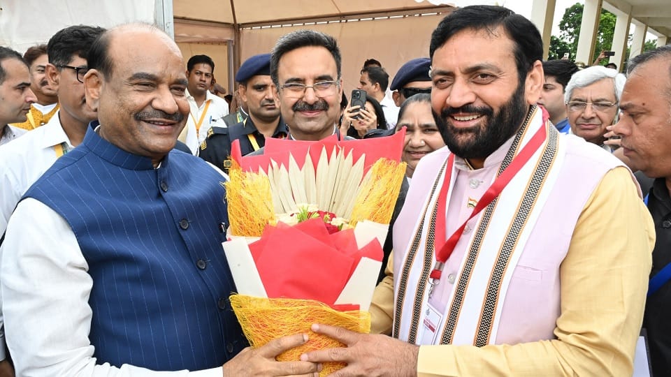 CM Nayab Singh Saini reached the National Urban Local Bodies Conference being held in Manesar